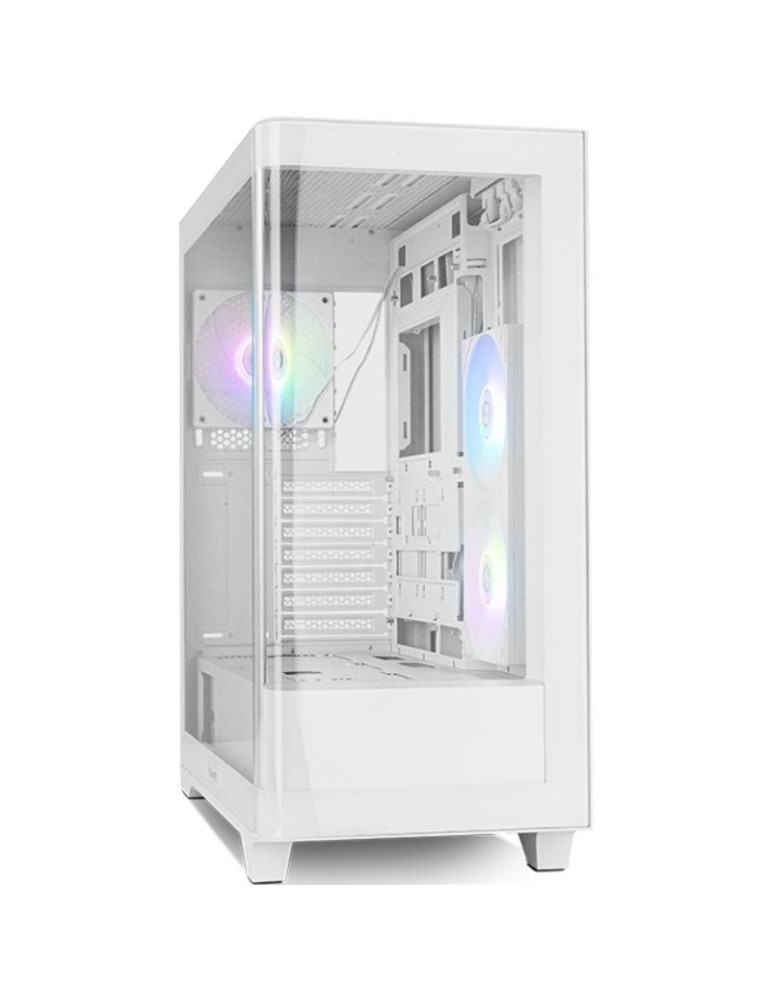 Caja Gaming Semitorre Nox Hummer ETHER/ Blanca