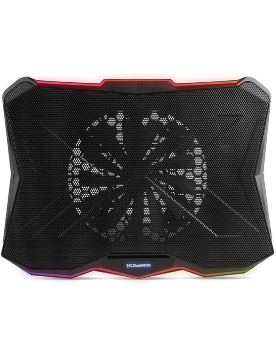 Soporte Refrigerante Nox Pro Stand para Portátiles hasta 17.3"/ Iluminación LED