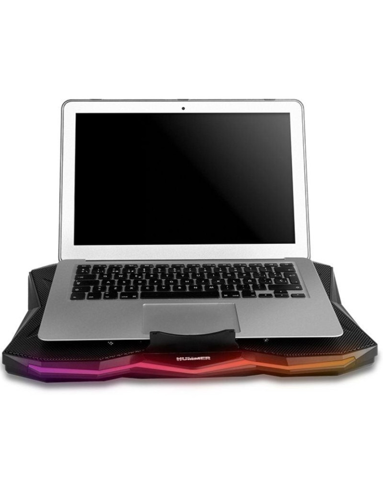 Soporte Refrigerante Nox Pro Stand para Portátiles hasta 17.3"/ Iluminación LED