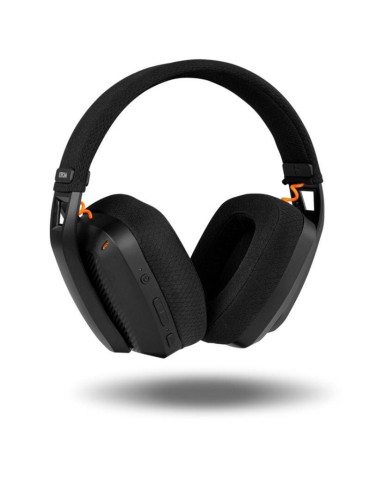 Auriculares Gaming Inalámbricos con Micrófono Krom Kanji/ Bluetooth/ USB 2.0/ Negros 2