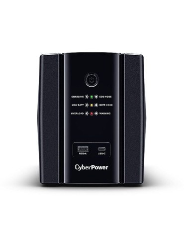 SAI Línea Interactiva Cyberpower UT1500EG/ 1500VA-900W/ 4 Salidas/ Formato Torre 2
