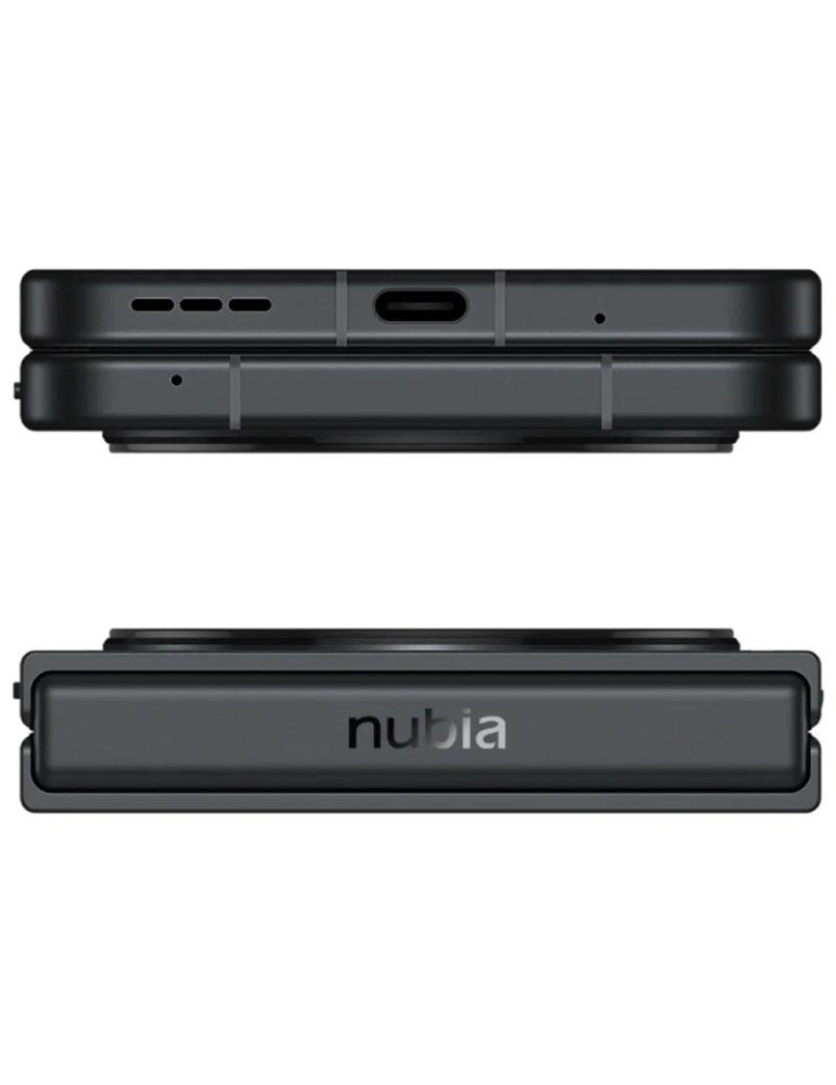 Smartphone ZTE Nubia Flip 8GB/ 256GB/ 6.9"/ 5G/ Negro Cósmico