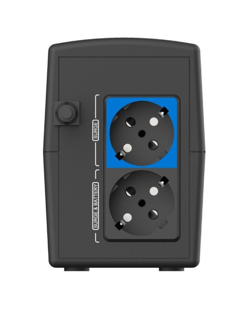 SAI Línea Interactiva Phasak Ottima 1060 VA Interactive/ 1060VA-600W/ 2 Salidas/ Formato Torre