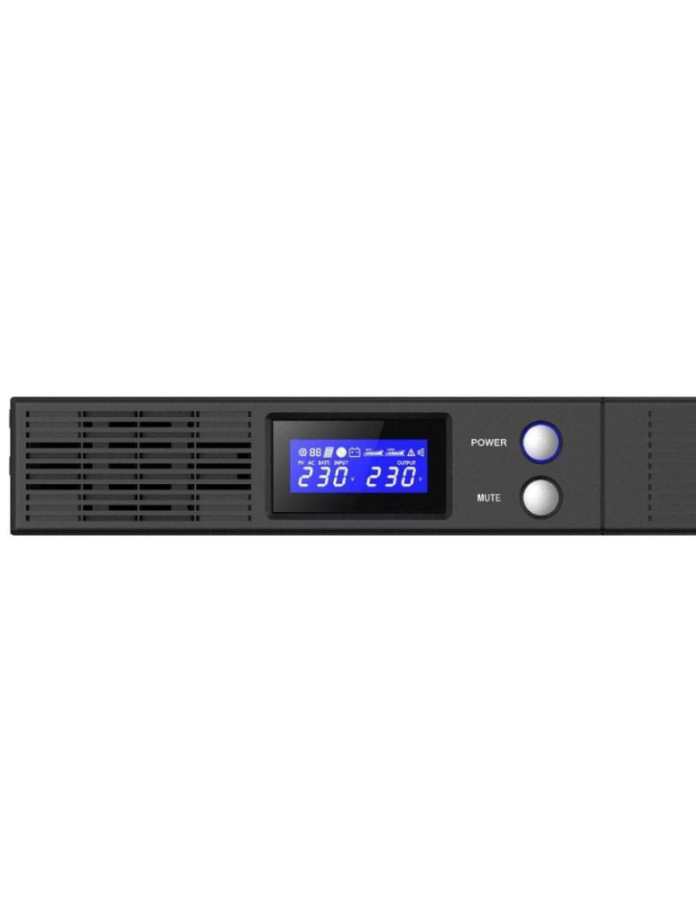 SAI Línea Interactiva Phasak Protekt Slim Rack/ 1500VA-900W/ 4 Salidas/ Formato Rack	