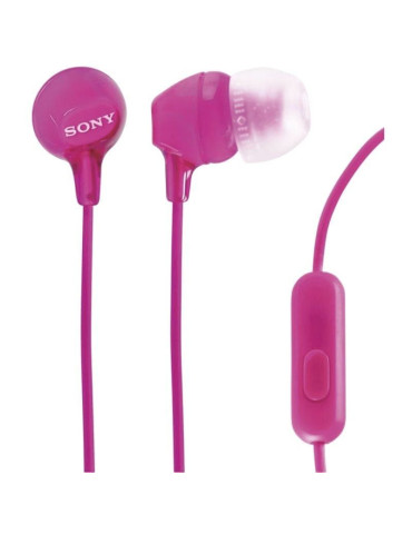 Auriculares Intrauditivos Sony MDR-EX15APPI/ con Micrófono/ Jack 3.5/ Rosas 2