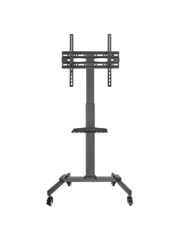 Soporte de Suelo Orientable/ Inclinable con Ruedas Fonestar STS-4244N para TV de 32-65"/ hasta 35kg
