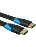 Cable HDMI 2.0 4K Vention VAA-B02-L500/ HDMI Macho - HDMI Macho/ 5m/ Negro