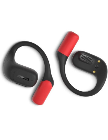 Auriculares Deportivos Bluetooth Philips TAA6709BK con estuche de carga/ Autonomía 7h/ Negros y Rojos 2
