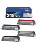 Tóner Original Brother TN-248VAL Multipack/ Negro/ Cian/ Magenta/ Amarillo