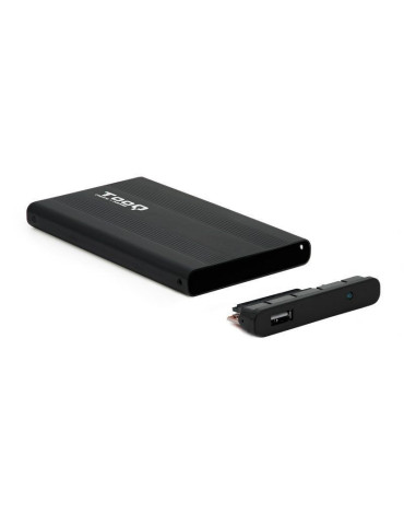 Caja Externa para Disco Duro de 2.5" TooQ TQE-2510B/ USB 2.0 2