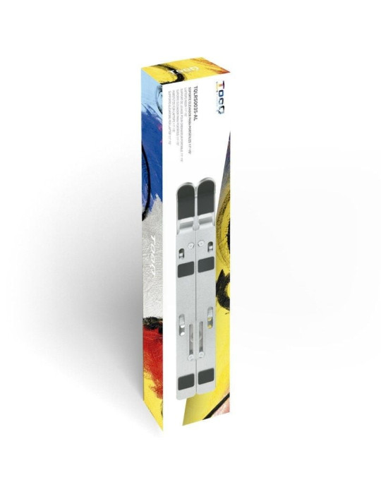 Soporte TooQ TQLRS0035-AL para Portátil/ Tablet hasta 15"/ Plata