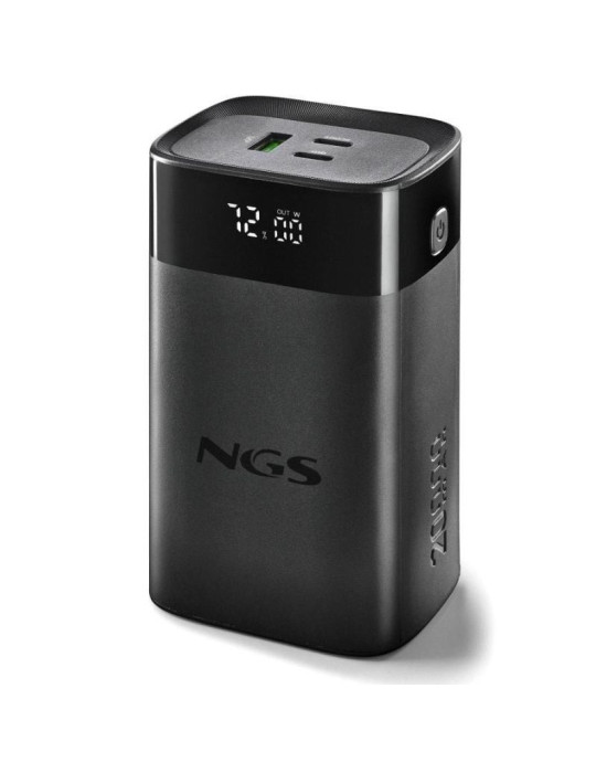Powerbank 20000mAh NGS TWIX20/ 65W/ Compatible con Portátiles/ Negra