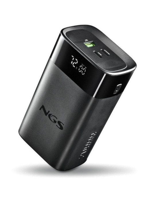 Powerbank 20000mAh NGS TWIX20/ 65W/ Compatible con Portátiles/ Negra