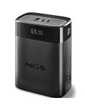 Powerbank 30000mAh NGS TWIX30/ 140W/ Compatible con Portátiles/ Negra
