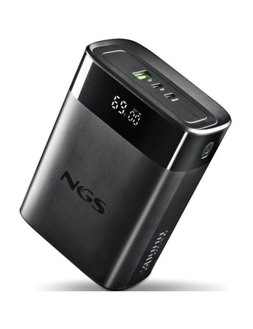 Powerbank 30000mAh NGS TWIX30/ 140W/ Compatible con Portátiles/ Negra 2