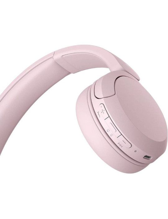 Auriculares Inalámbricos Sony WH-CH520/ con Micrófono/ Bluetooth/ Rosas