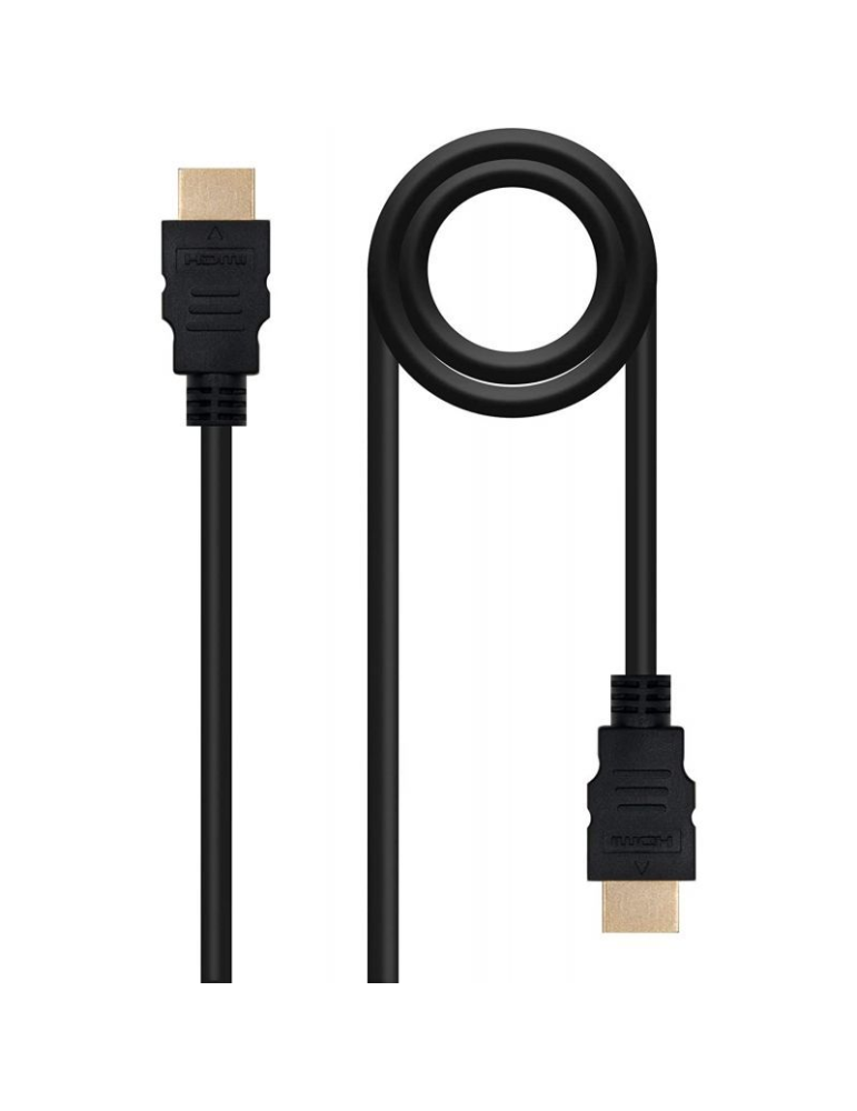 Cable HDMI 1.4 Nanocable 10.15.1707/ HDMI Macho - HDMI Macho/ 7m/ Negro