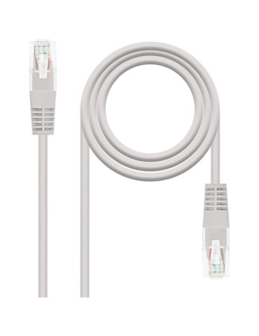 Cable de Red RJ45 UTP Nanocable 10.20.1305 Cat.6/ 5m/ Gris 2