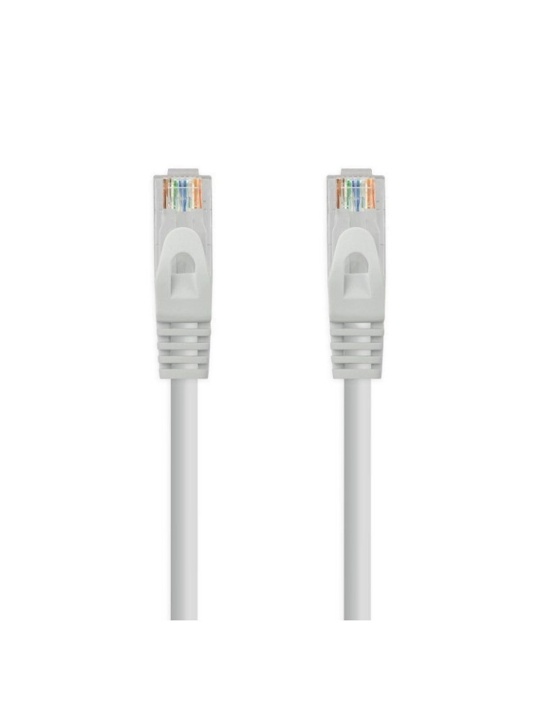 Cable de Red RJ45 UTP Nanocable 10.20.1803 Cat.6A/ 3m/ Gris