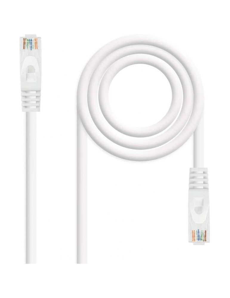 Cable de Red RJ45 UTP Nanocable 10.20.1810 Cat.6/ 10m/ Gris