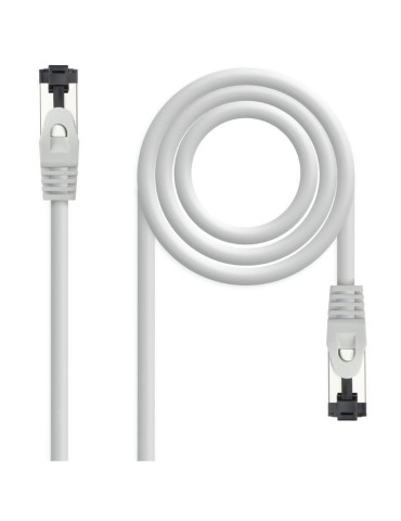 Cable de Red RJ45 SSTP Nanocable 10.20.2010 Cat.8.1/ 10m/ Gris