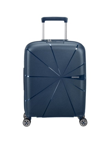 Maleta de Cabina American Tourister Starvibe Spinner 55cm/ 55x40x20cm/ 4 Ruedas/ Azul Marino 2
