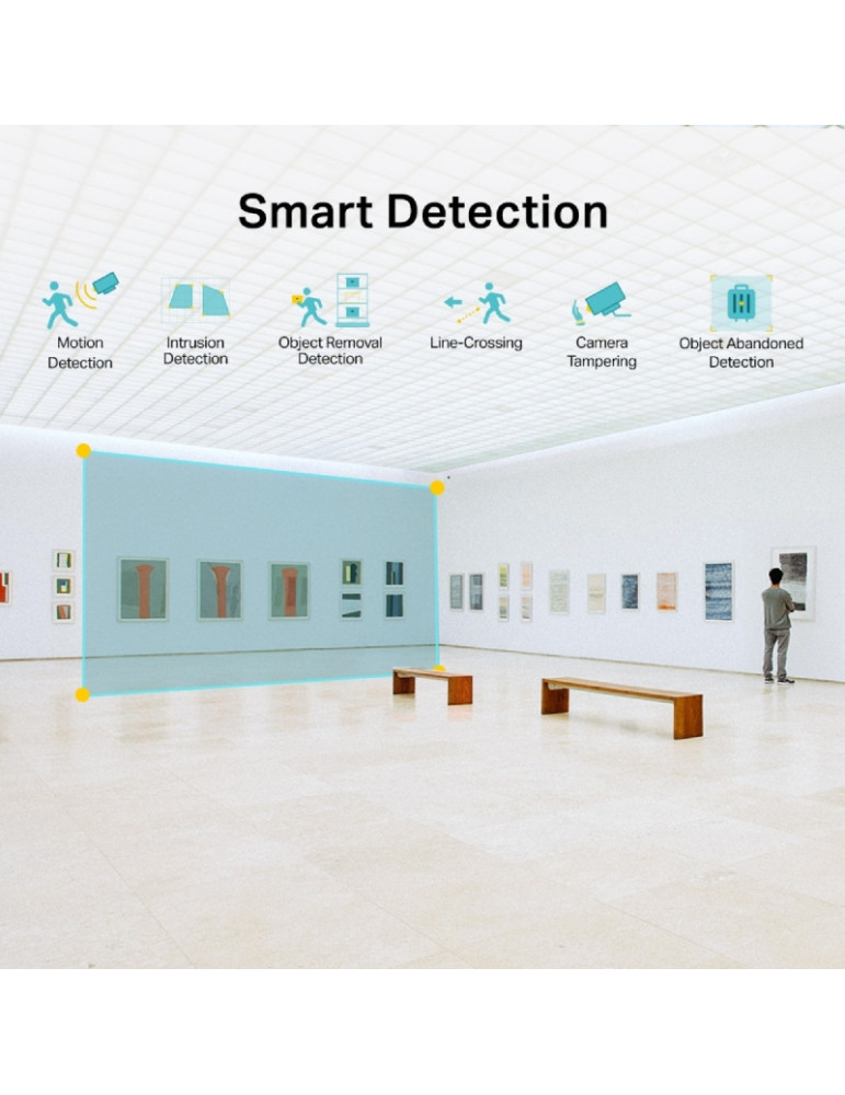 Cámara de Videovigilancia TP-Link VIGI C240I 4mm/ 88.7 / Visión Nocturna/ Control desde APP