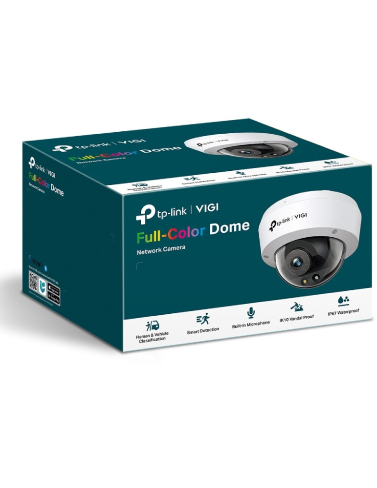 Cámara de Videovigilancia TP-Link VIGI C250 4mm/ 107 / Visión Nocturna/ Control desde APP