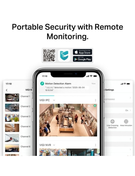 Cámara de Videovigilancia TP-Link VIGI C340-W/ 90 / Visión Nocturna/ Control desde APP