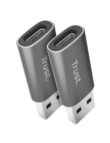 Adaptador USB 3.2 GEN2 Trust Calyx / USB Tipo-C Hembra - USB Macho 2