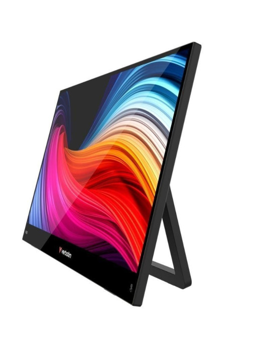 Monitor Portátil Táctil Verbatim Touch Light 14"/ Full HD/ Multimedia/ Negro