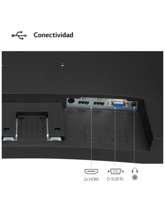 Monitor Curvo LG 32MR50C-B 31.5"/ Full HD/ Negro