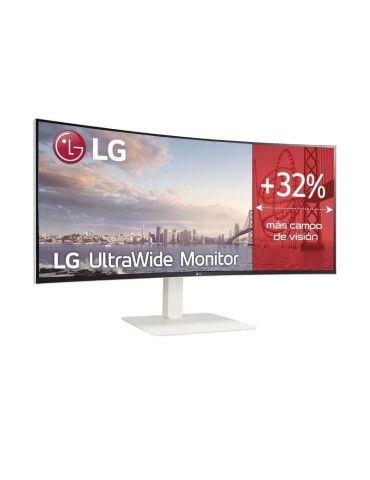Monitor Profesional Ultrapanorámico Curvo LG UltraWide 38WR85QC-W 37.5"/ WQHD+/ Multimedia/ Blanco 2