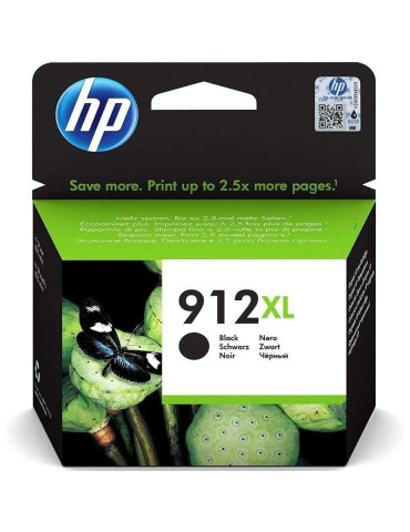 Cartucho de Tinta Original HP n 912 XL Alta Capacidad/ Negro
