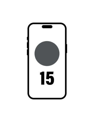 Smartphone Apple iPhone 15 256Gb/ 6.1"/ 5G/ Negro