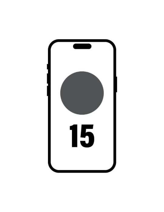 Smartphone Apple iPhone 15 256Gb/ 6.1"/ 5G/ Negro