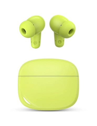 Auriculares Bluetooth SPC Boost Buds con estuche de carga/ Autonomía 7.5h/ Verde Lima