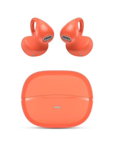 Auriculares Bluetooth SPC Boost Clip con estuche de carga/ Autonomía 6h/ Rojos