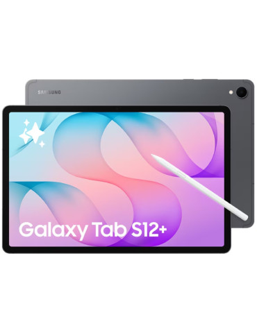 Tablet Samsung Galaxy Tab S12+ 12.6"/ 12GB/ 512GB/ Octacore/ 5G/ Gris/ Incluye S-Pen