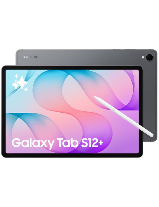 Tablet Samsung Galaxy Tab S12+ 12.6"/ 12GB/ 512GB/ Octacore/ 5G/ Gris/ Incluye S-Pen