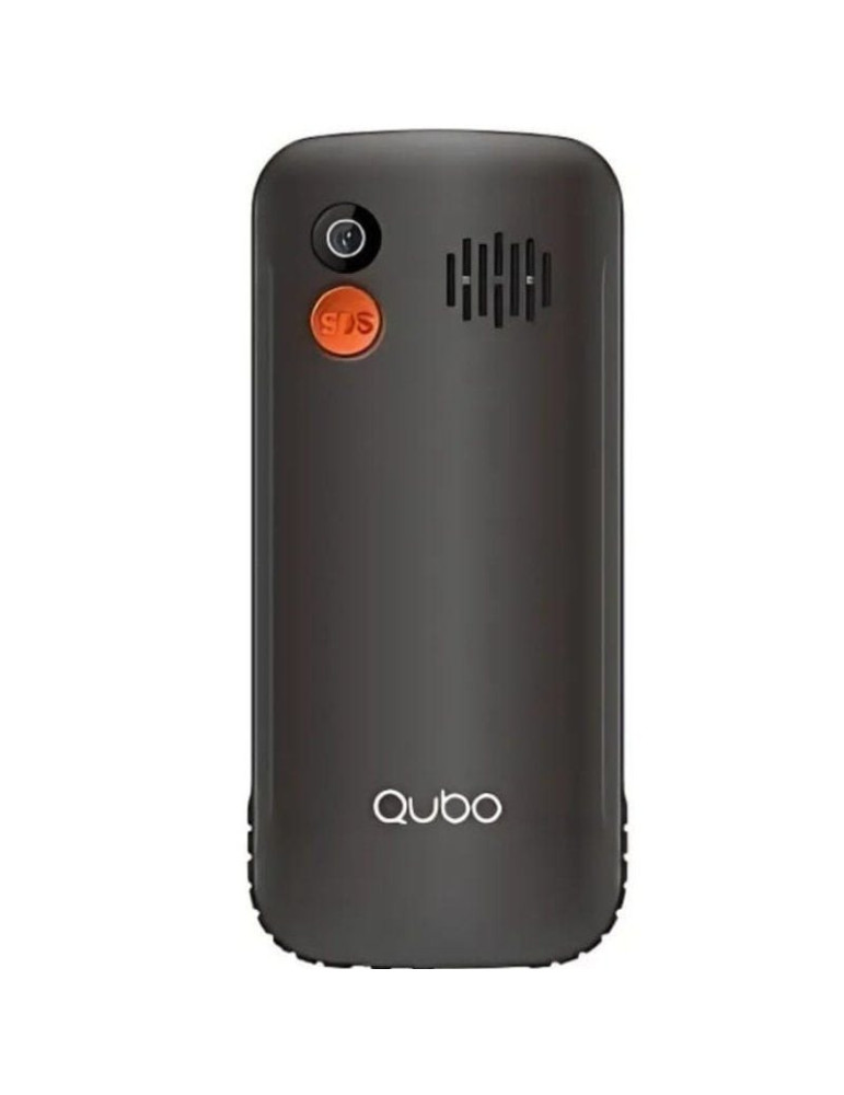 Teléfono Móvil Qubo X-230BKC 4G para Personas Mayores/ Negro