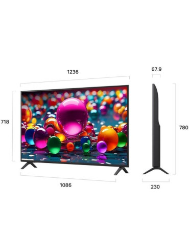 Televisor LG UHD 55UA75006LA 55"/ Ultra HD 4K/ Smart TV/ WiFi 2