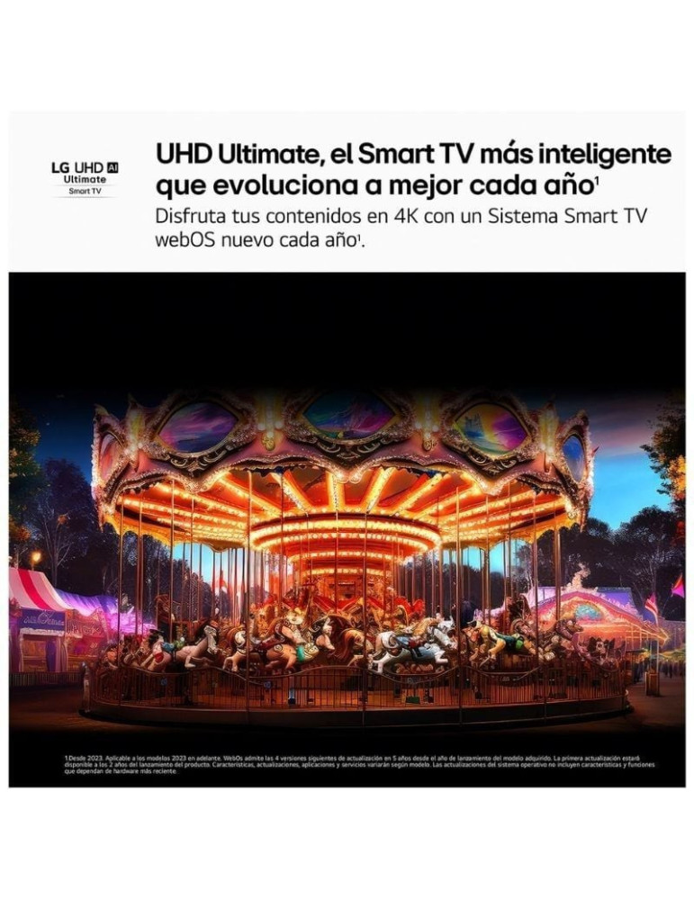 Televisor LG UHD 65UA73006LA 65"/ Ultra HD 4K/ Smart TV/ WiFi