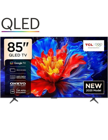 Televisor TCL QLED 85P8K 85"/ Ultra HD 4K/ Smart TV/ WiFi