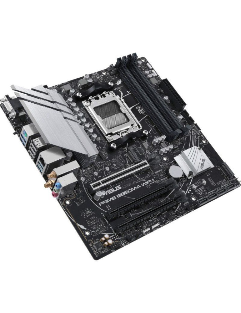 Placa Base Asus Prime B650M-A WIFI II Socket AM5/ DDR5/ PCIe 5.0/ Micro ATX