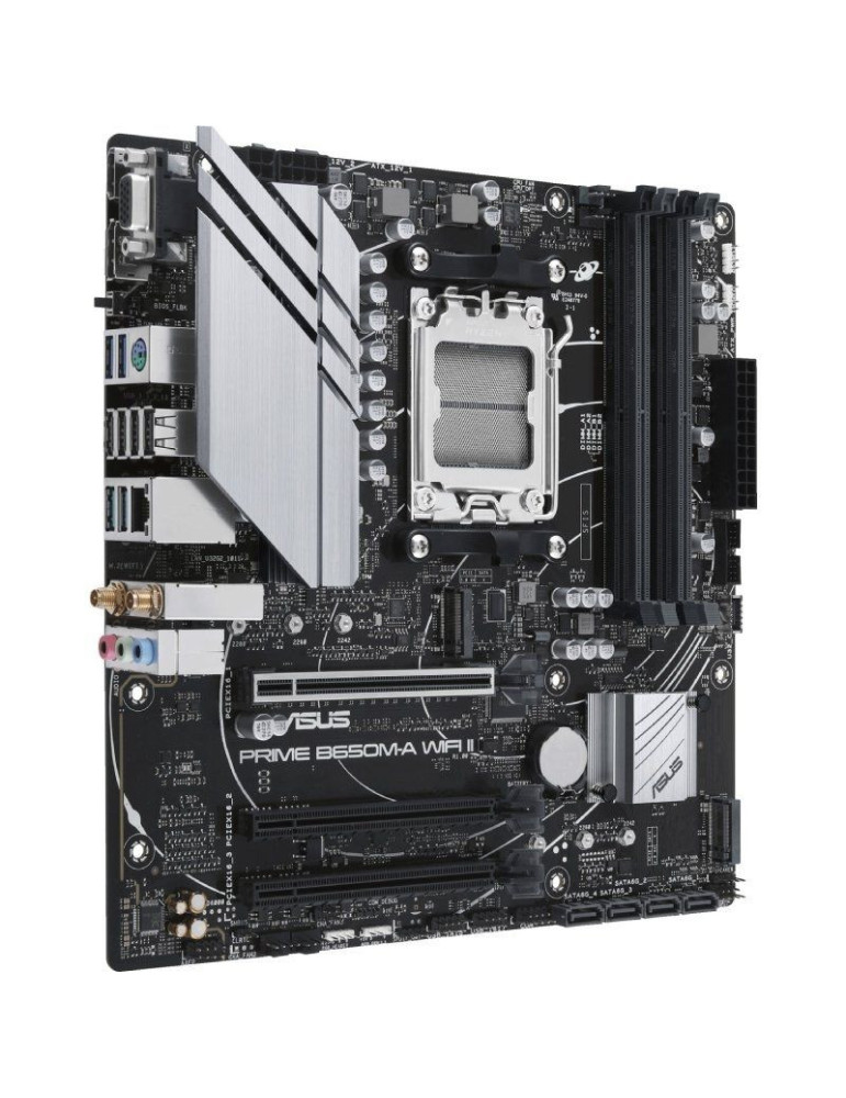 Placa Base Asus Prime B650M-A WIFI II Socket AM5/ DDR5/ PCIe 5.0/ Micro ATX