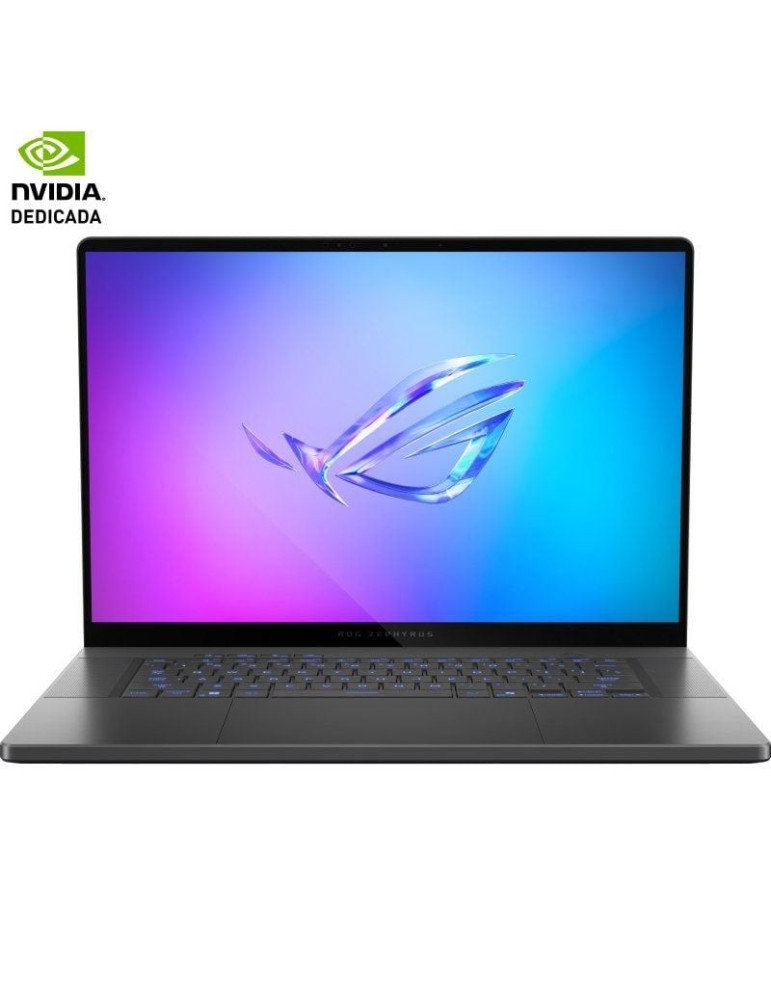 Portátil Gaming Asus ROG Zephyrus G16 OLED GU605CM-QR003 Intel Core Ultra 9-285H/ 32GB/ 1TB SSD/ GeForce RTX 5060/ 16"/ Sin Sist