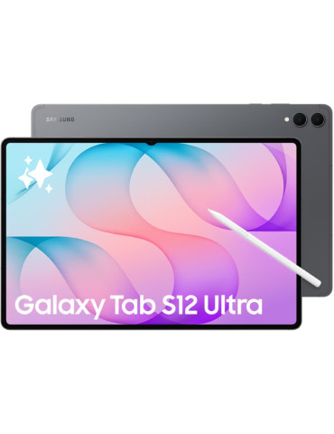 Tablet Samsung Galaxy Tab S12 Ultra 14.6"/ 12GB/ 256GB/ Octacore/ Gris/ Incluye S-Pen