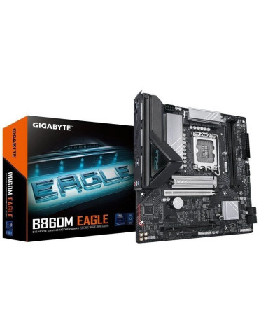 Placa Base Gigabyte B860M EAGLE Socket 1851/ DDR5/ PCIe 5.0/ Micro ATX