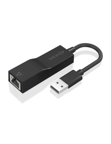 Adaptador USB 3.0 - RJ45 Aisens A106-0766/ 1000Mbps 2